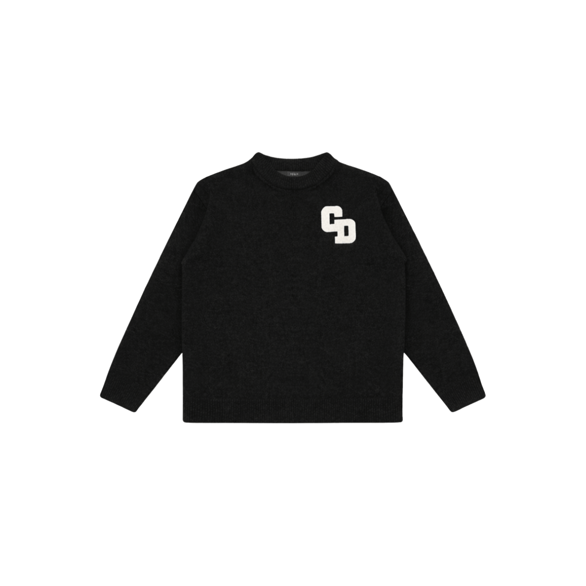 Cardair CD Logo Knit Sweater - Black - Kick Game