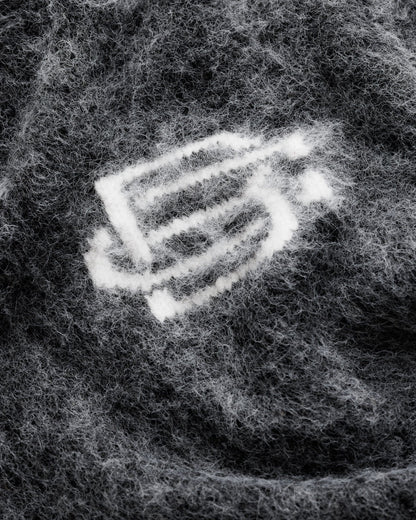 Mohair Knit BC Jogger - Charcoal - Kick Game