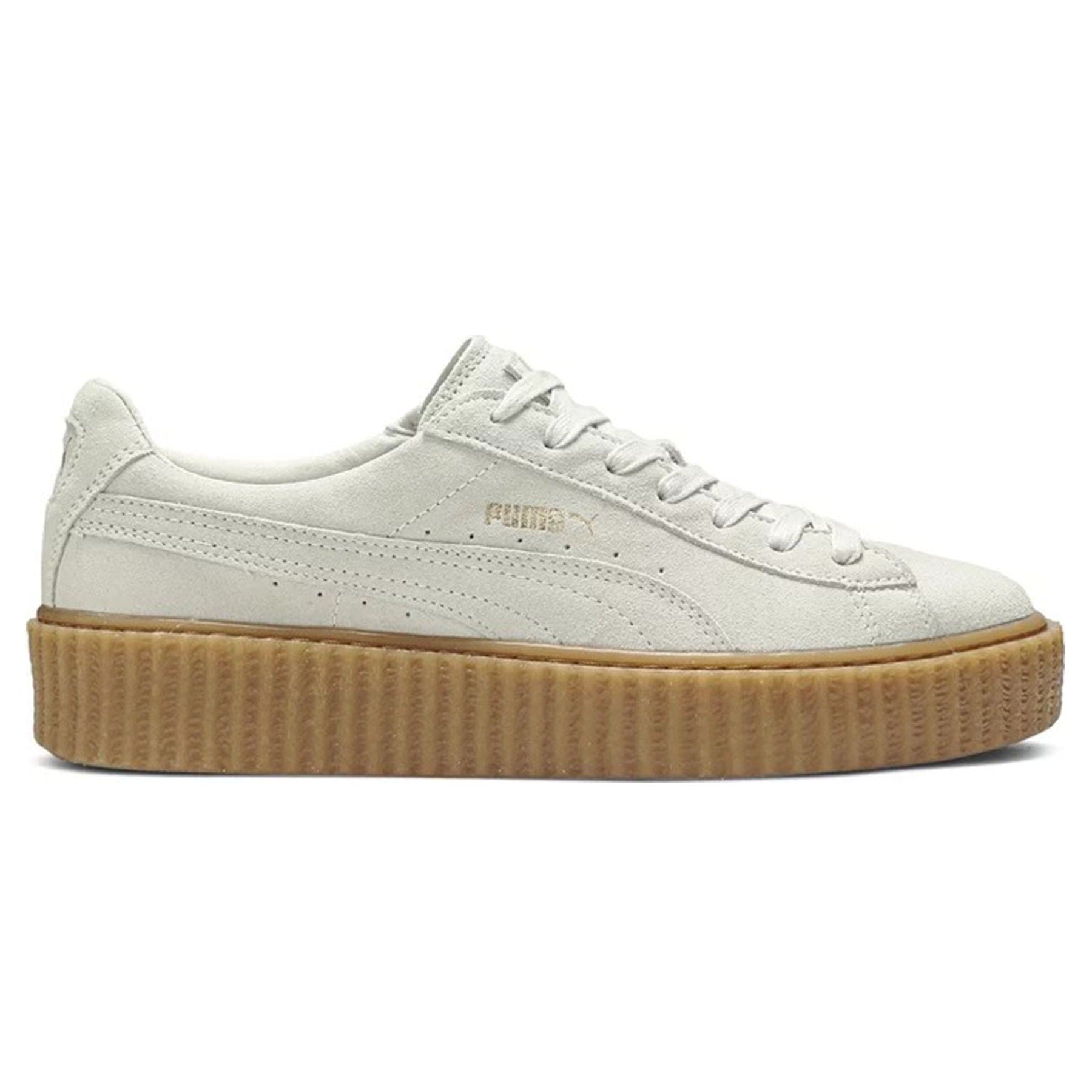 Fenty x Wmns Suede Creepers 'Star White' - Kick Game