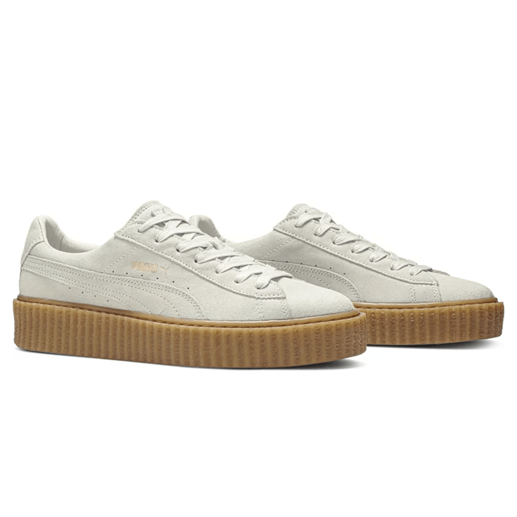 Fenty x Wmns Suede Creepers 'Star White' - Kick Game