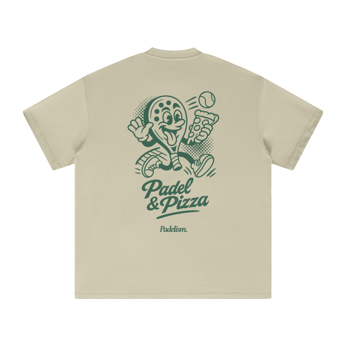 Padel & Pizza - Heavyweight T-Shirt - Kick Game