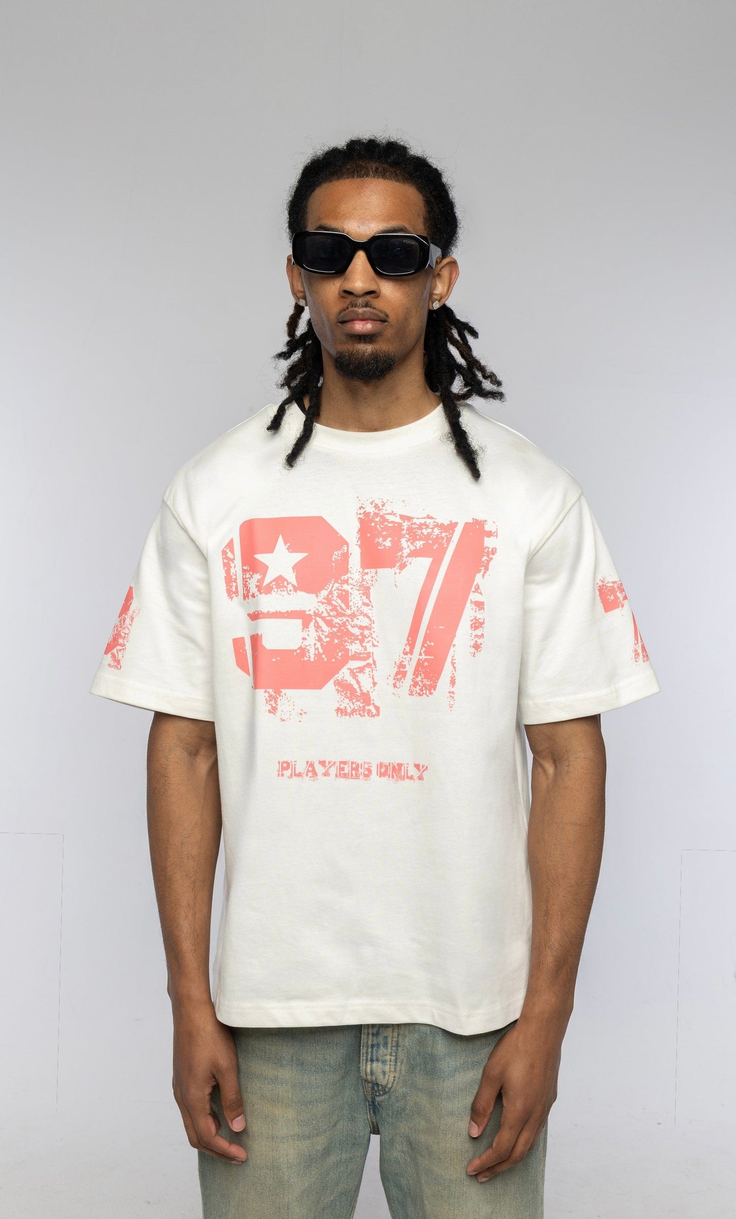 PLAYERS ONLY DISTRESSED 97 JERSEY TEE - Kick Game