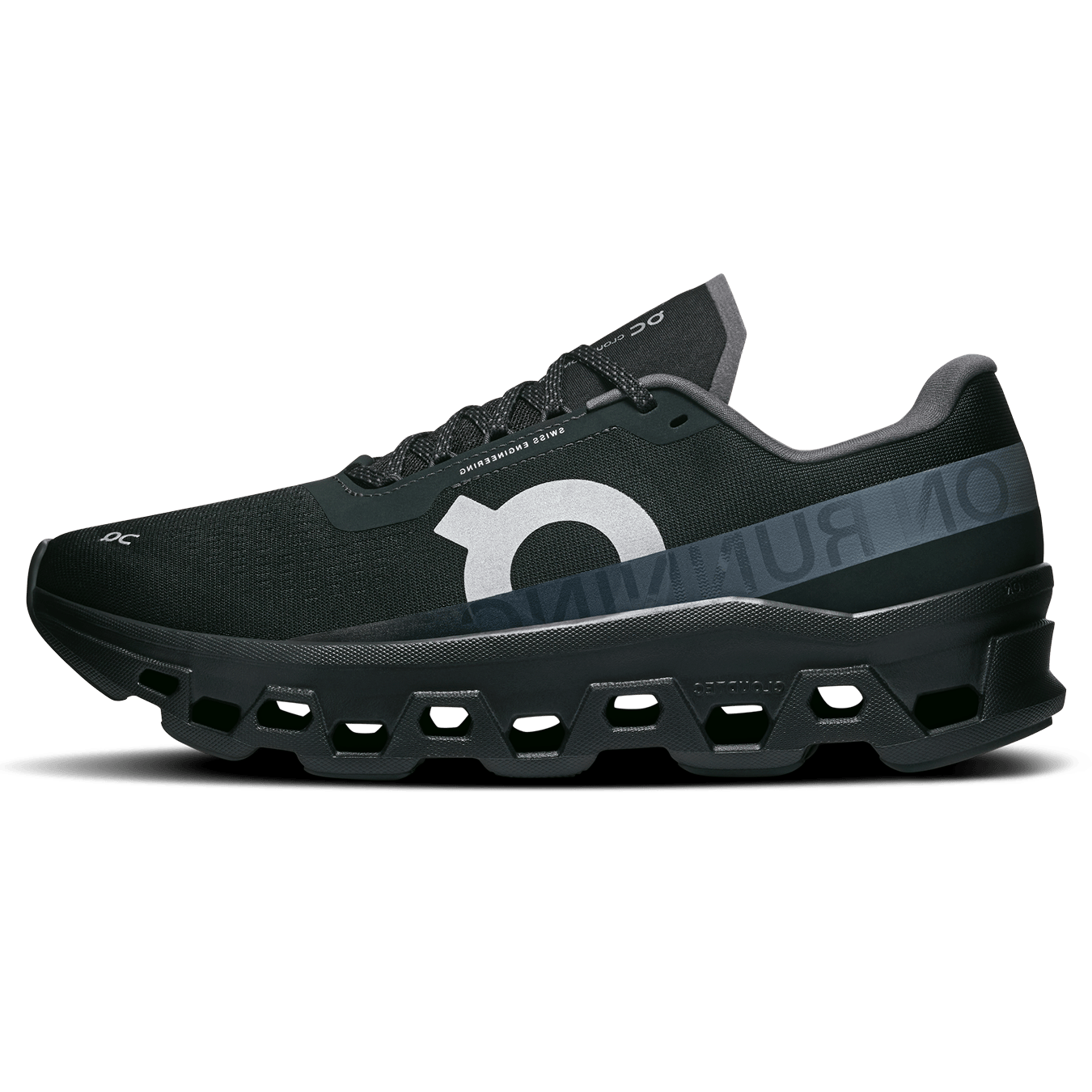 On Cloudmonster 1 'Black' - Kick Game
