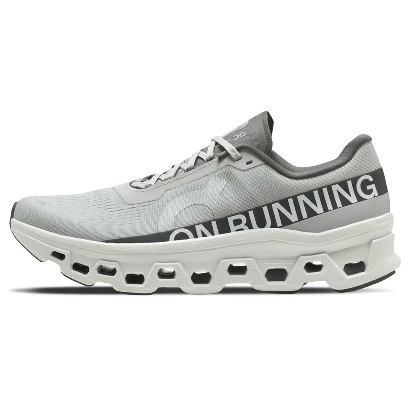 On Cloudmonster 1 'White Glacier' - Kick Game