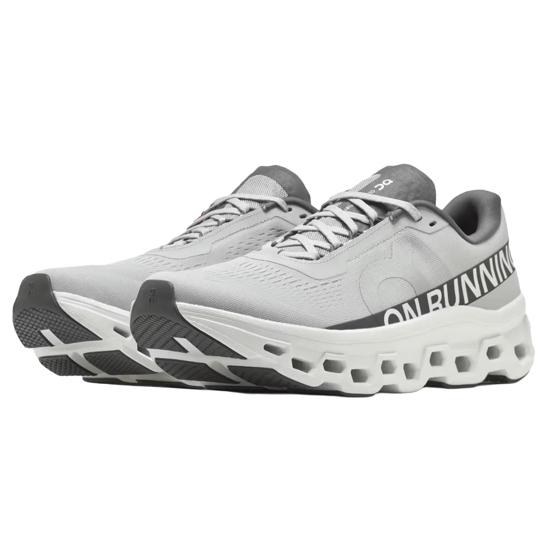 On Cloudmonster 1 'White Glacier' - Kick Game