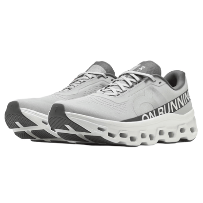 On Cloudmonster 1 'White Glacier' - Kick Game