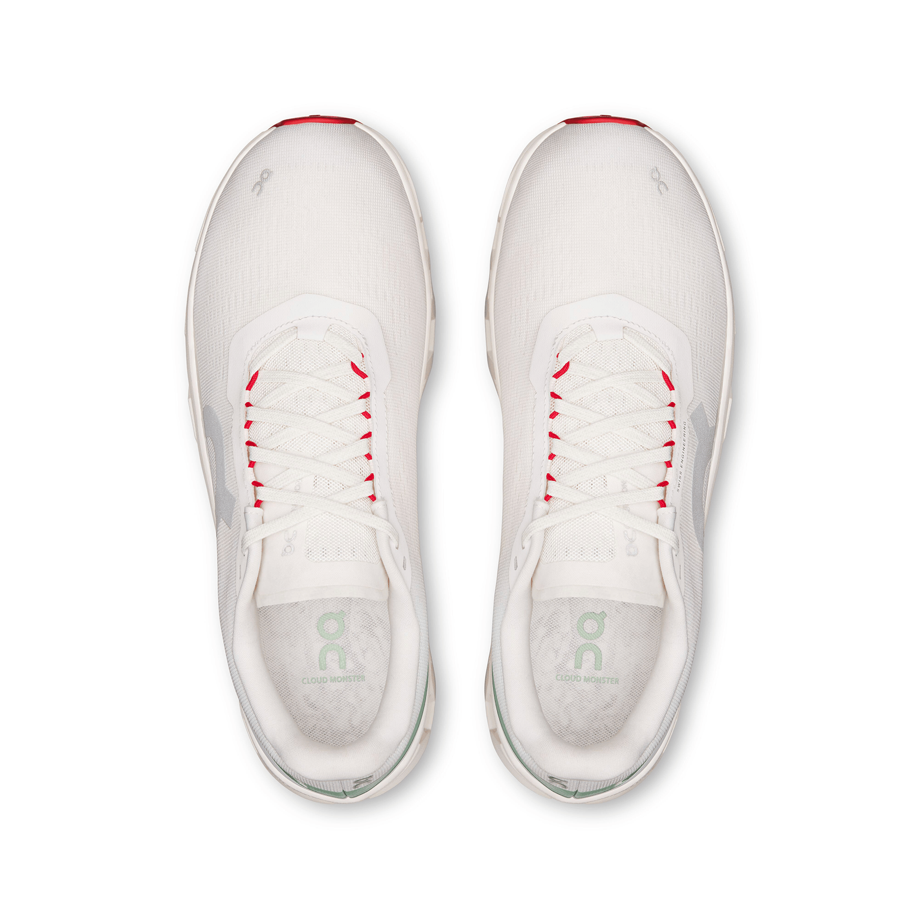 On Cloudmonster 1 'Ivory Creek' - Kick Game