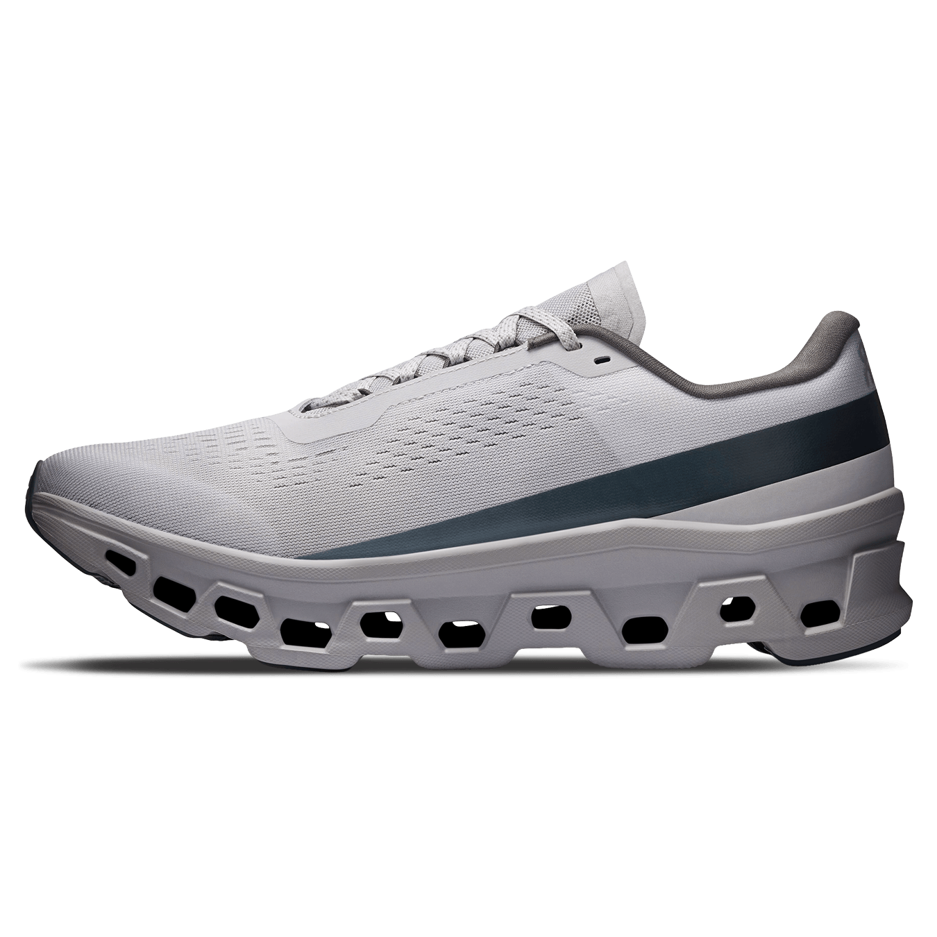 On Cloudmonster 1 'Glacier Alloy' - Kick Game