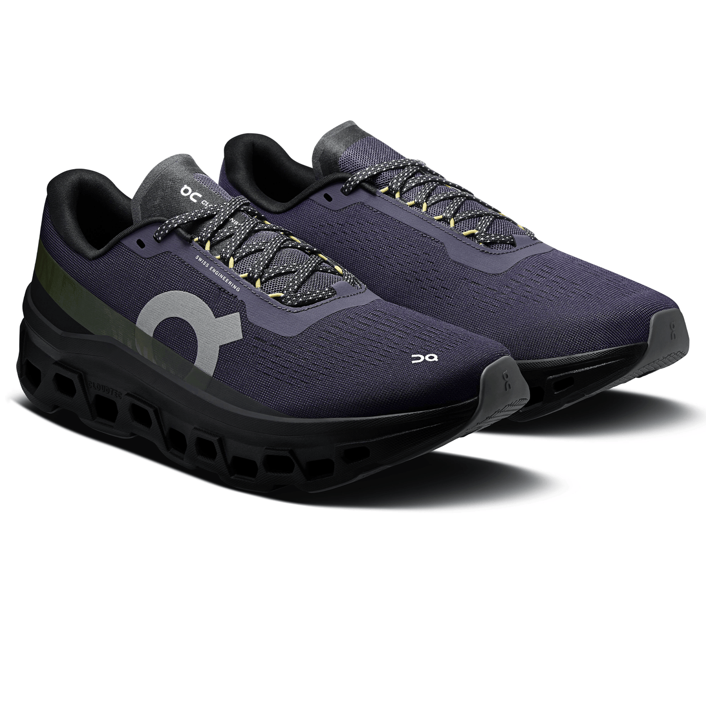 On Cloudmonster 1 'Flint Black' - Kick Game