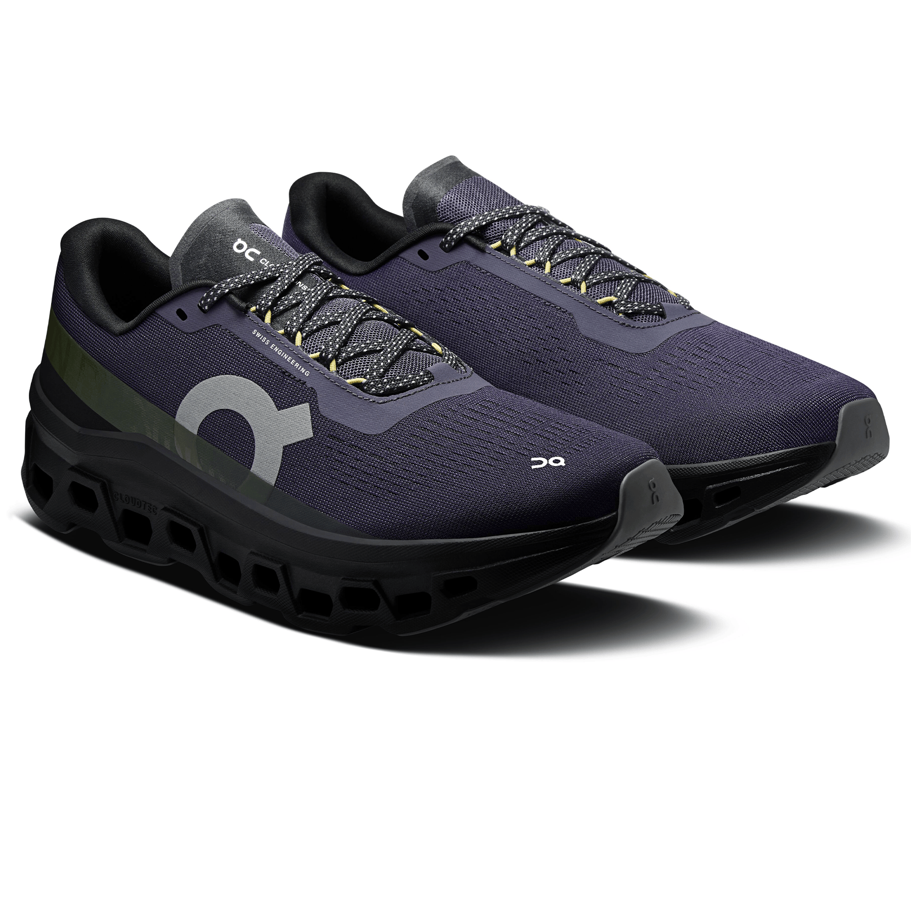 On Cloudmonster 1 'Flint Black' - Kick Game