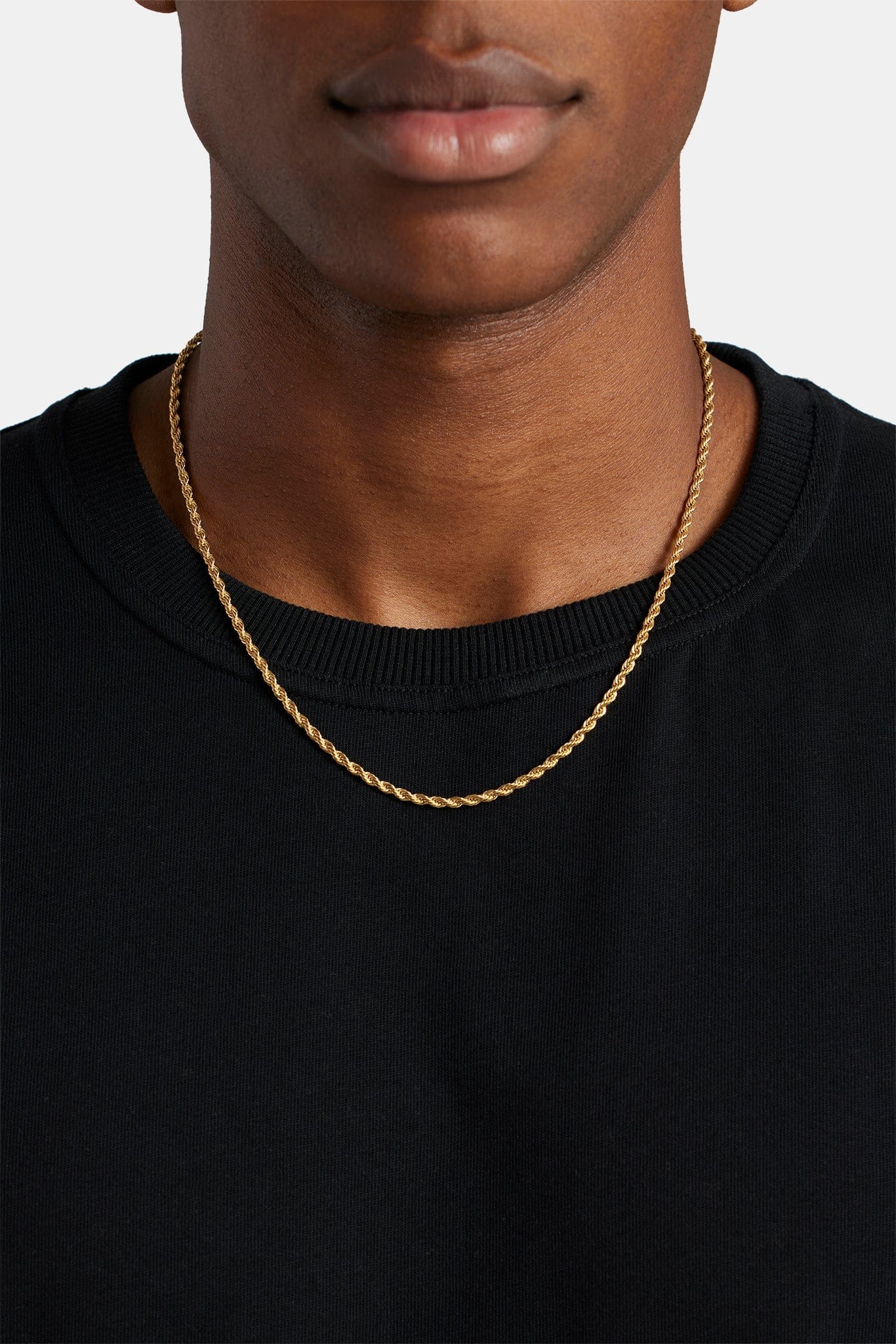 Rope Chain - 3mm - Gold - Kick Game