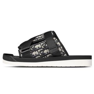 Dior Alpha Sandal 'Dior Oblique - Beige Black'