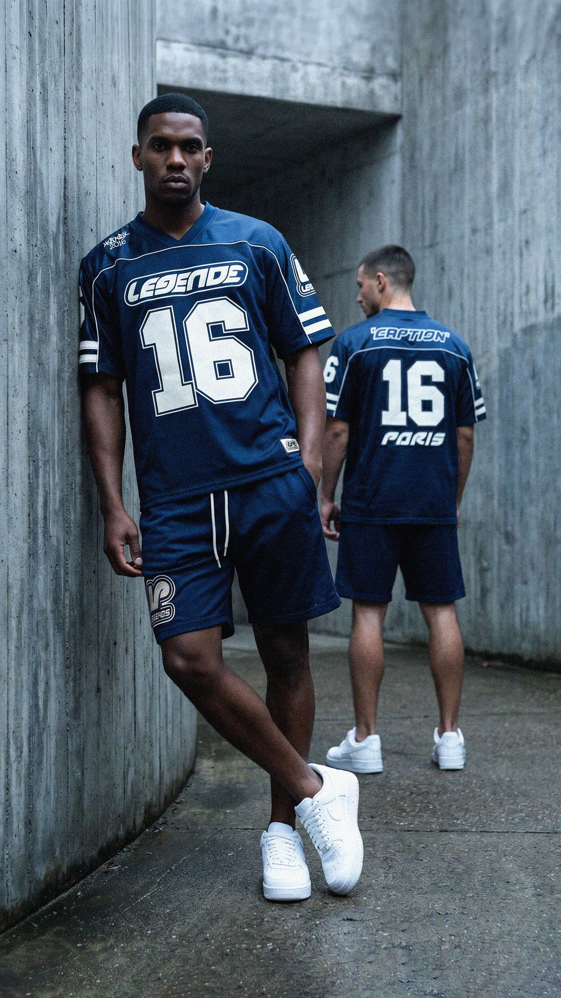 Legende Paris CORE MESH JERSEY - BLUE - Kick Game