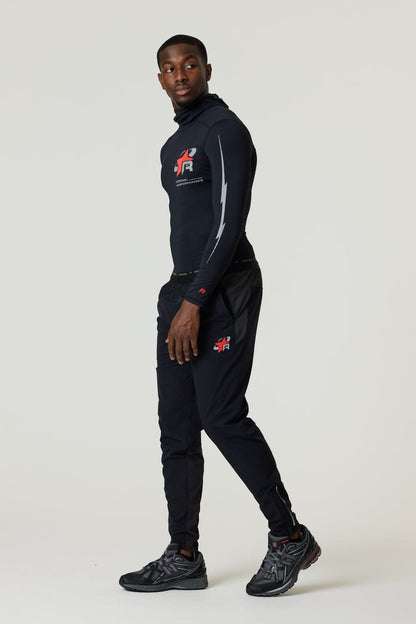 RP Base-Layer Balaclava Hoodie - Black/Red - Kick Game