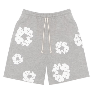 Denim Tears The Cotton Wreath Shorts 'Grey'