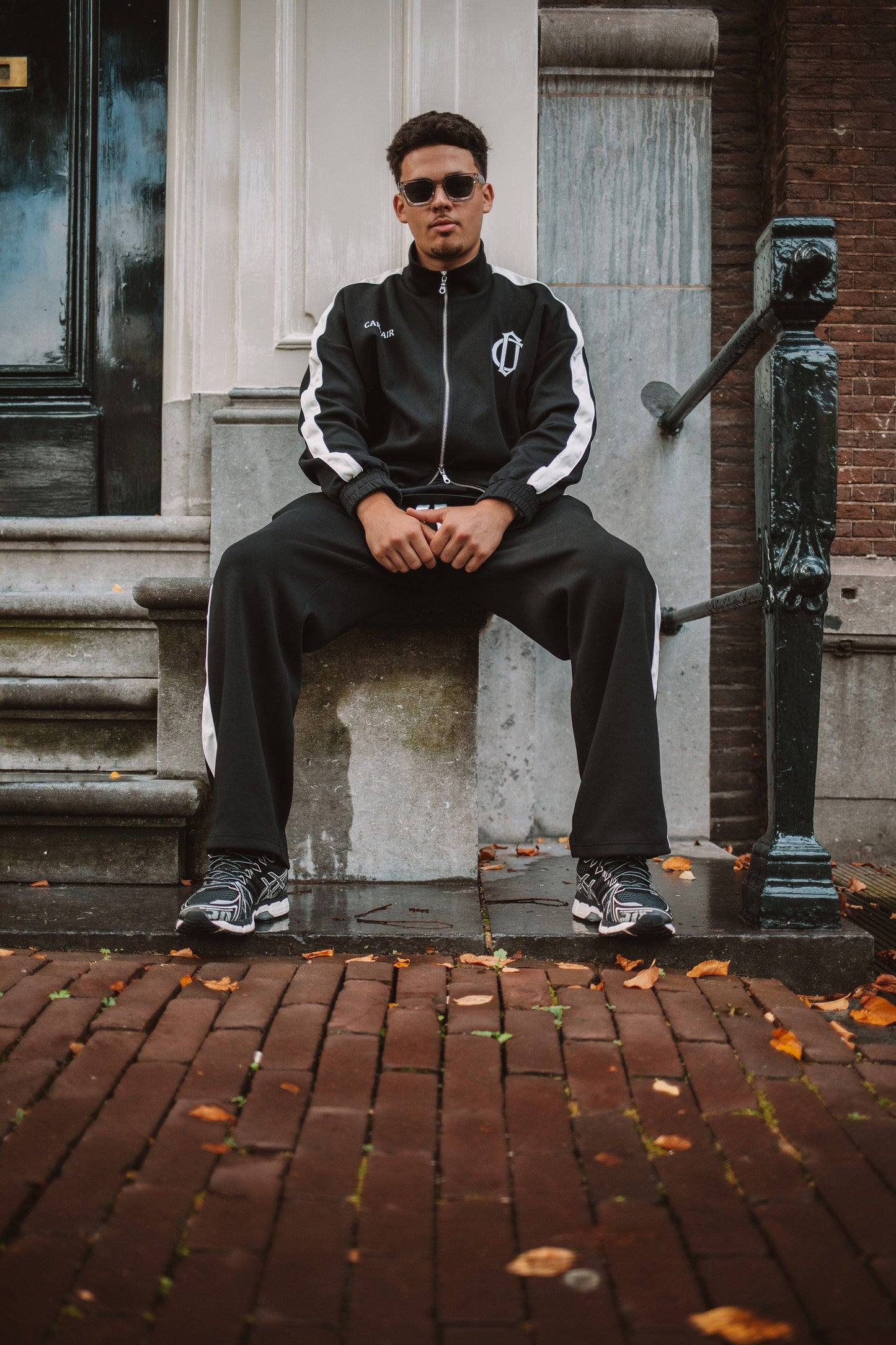 Cardair Club Emblem Track Pants - Black - Kick Game