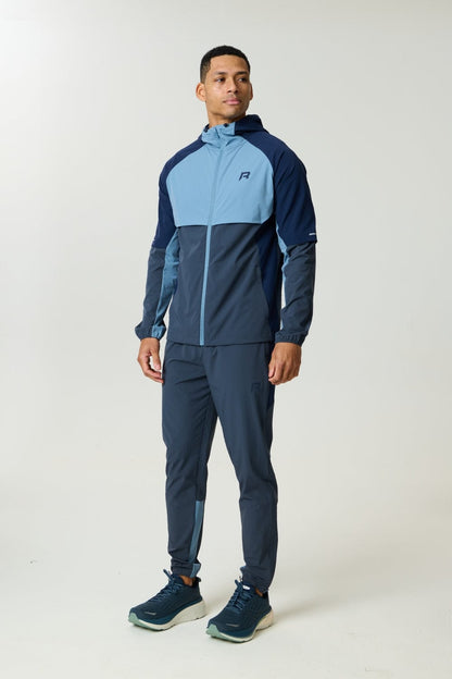 Reprimo Vortex Windbreaker Jacket 'Dusty Blue Ink Blue' - Kick Game