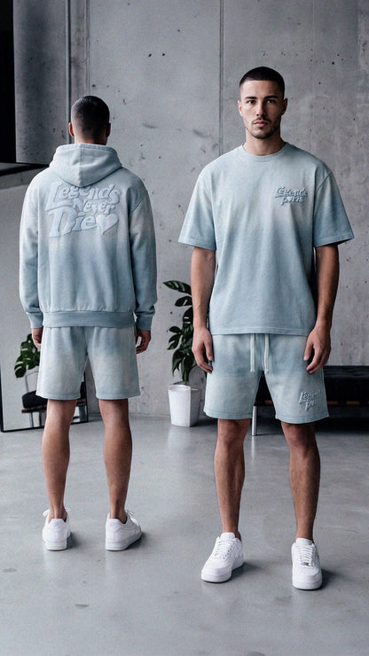 Legende Paris LND GRADIENT HOOD - ICY BLUE - Kick Game