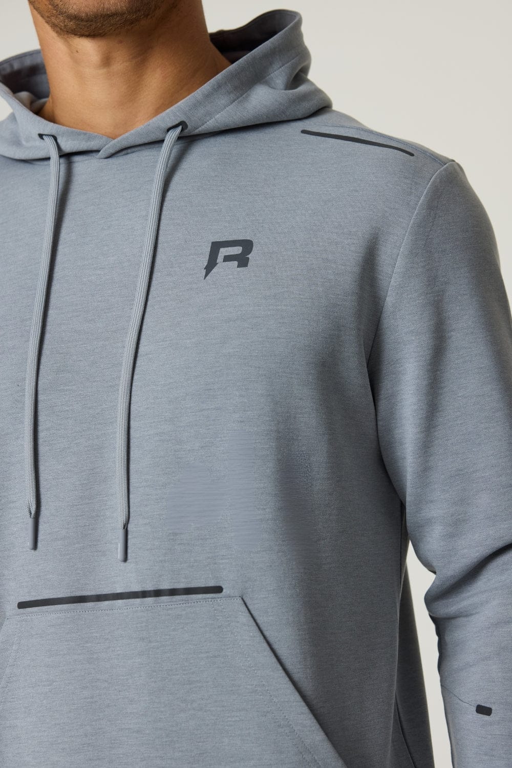 Motion Hoodie - Grey Marl - Kick Game