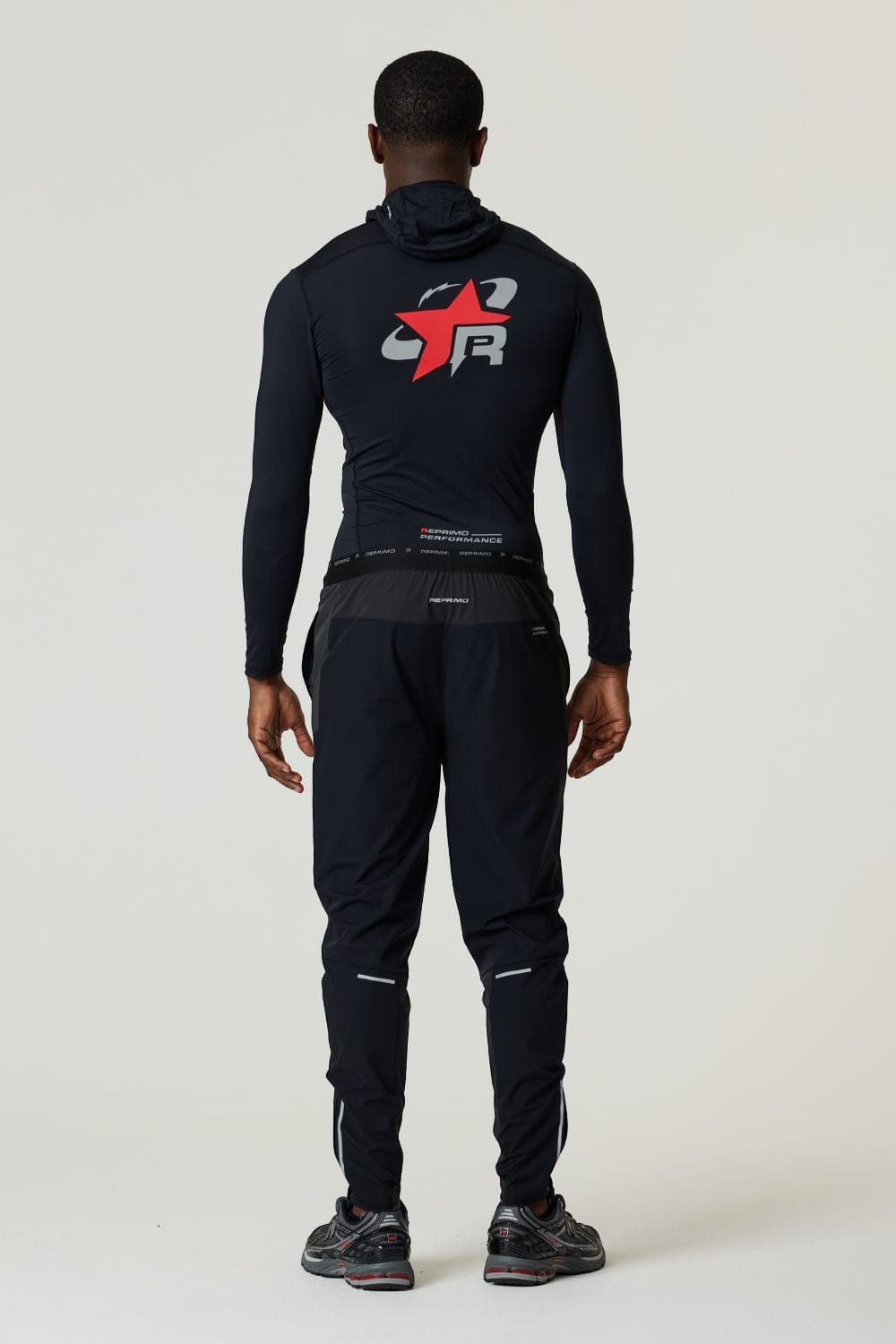 RP Base-Layer Balaclava Hoodie - Black/Red - Kick Game