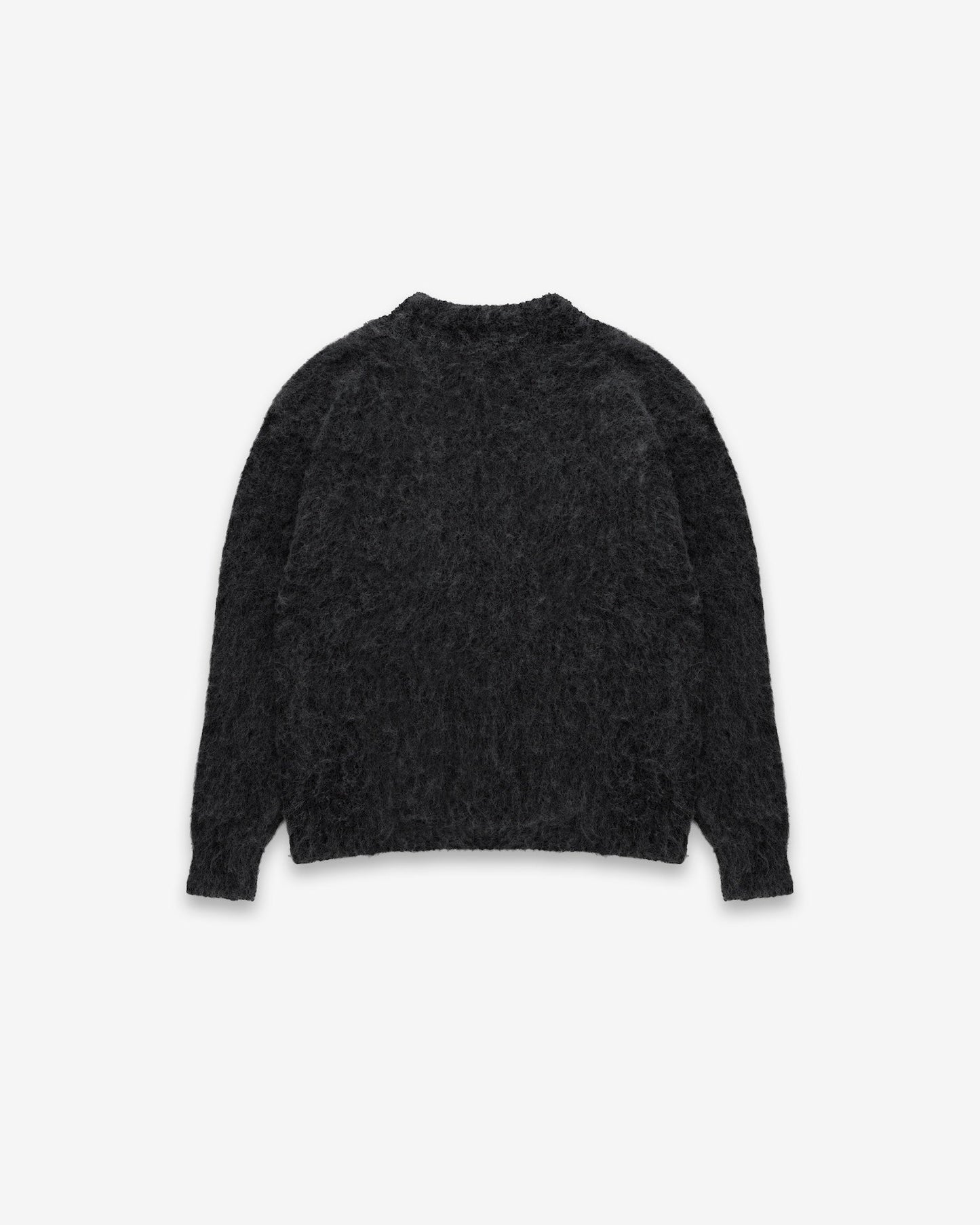 Mohair Knit BC Jumper - Black - Kick Game