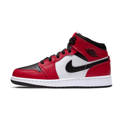 Air Jordan 1 Mid GS 'Chicago Black Toe' - Kick Game