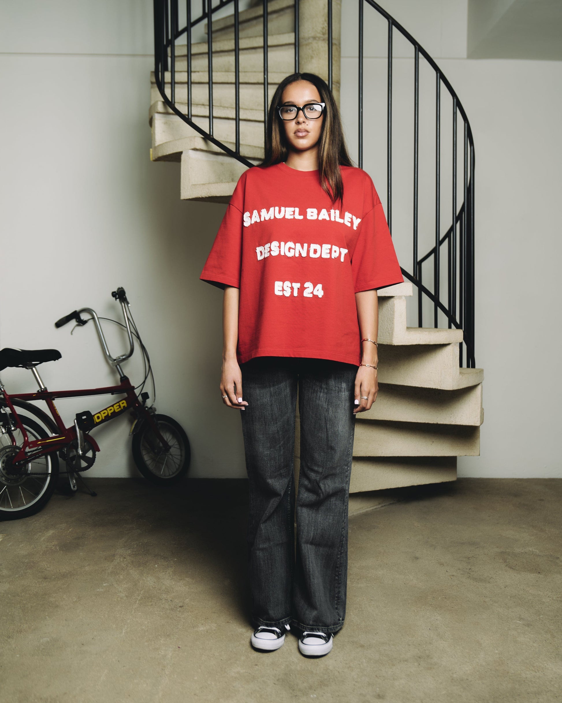 Red Design Dept Tee - Kick Game