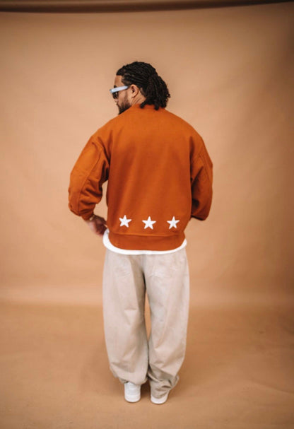 Cardair CD Star Sweatshirt - Burnt Orange - Kick Game