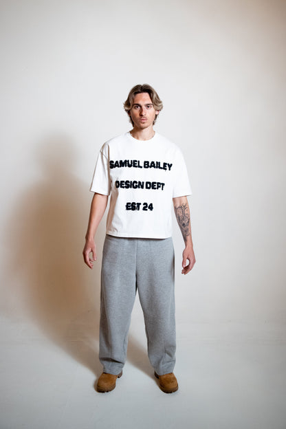 White Design Dept Tee - Kick Game