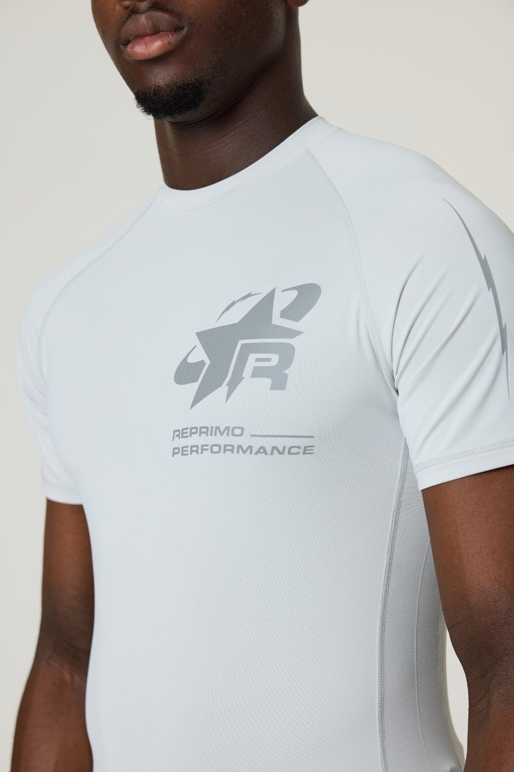 RP Base-Layer T-Shirt - Light Grey/Reflective - Kick Game