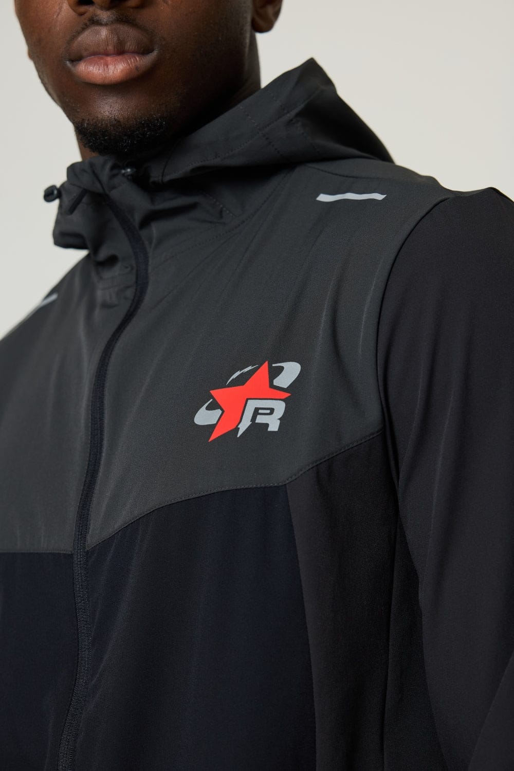 RP Flight Windbreaker - Black / Red - Kick Game