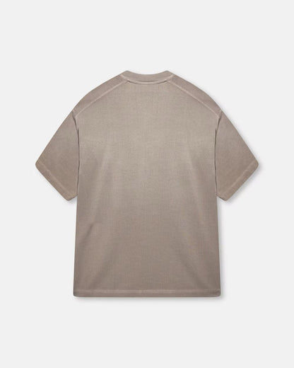 KAIZEN MARKET BLANK HEAVYWEIGHT FADE OUT TEE MOCHA - Kick Game