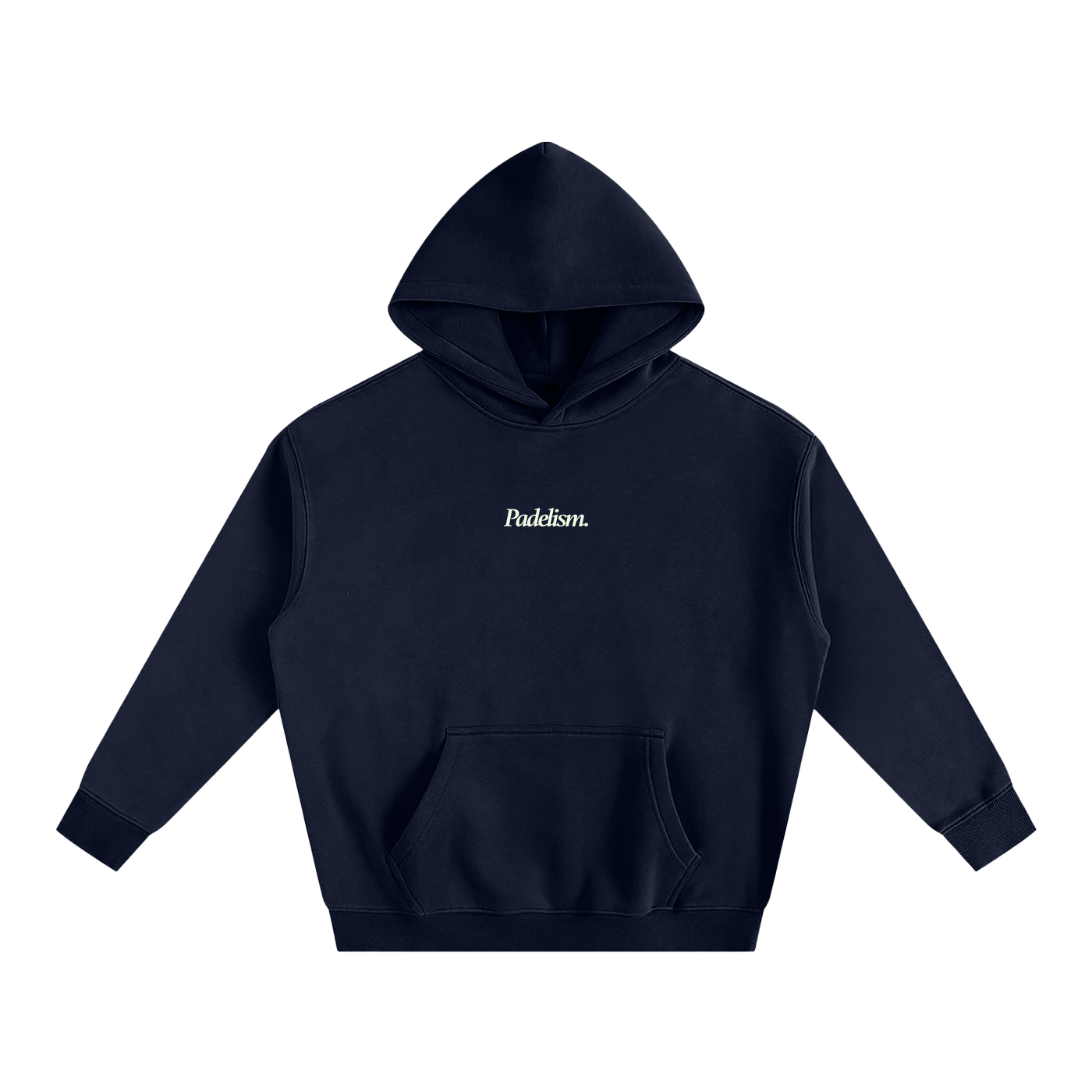 Padelism Mk1 - Box Hoodie - Navy Blue / L