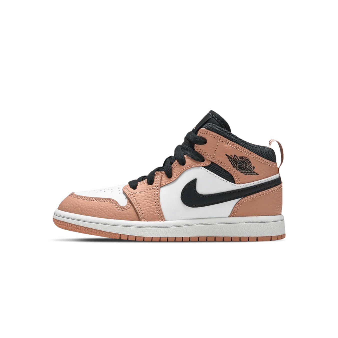 Air Jordan 1 Mid Children's 'Pink Quartz' (PS) - Kick Game