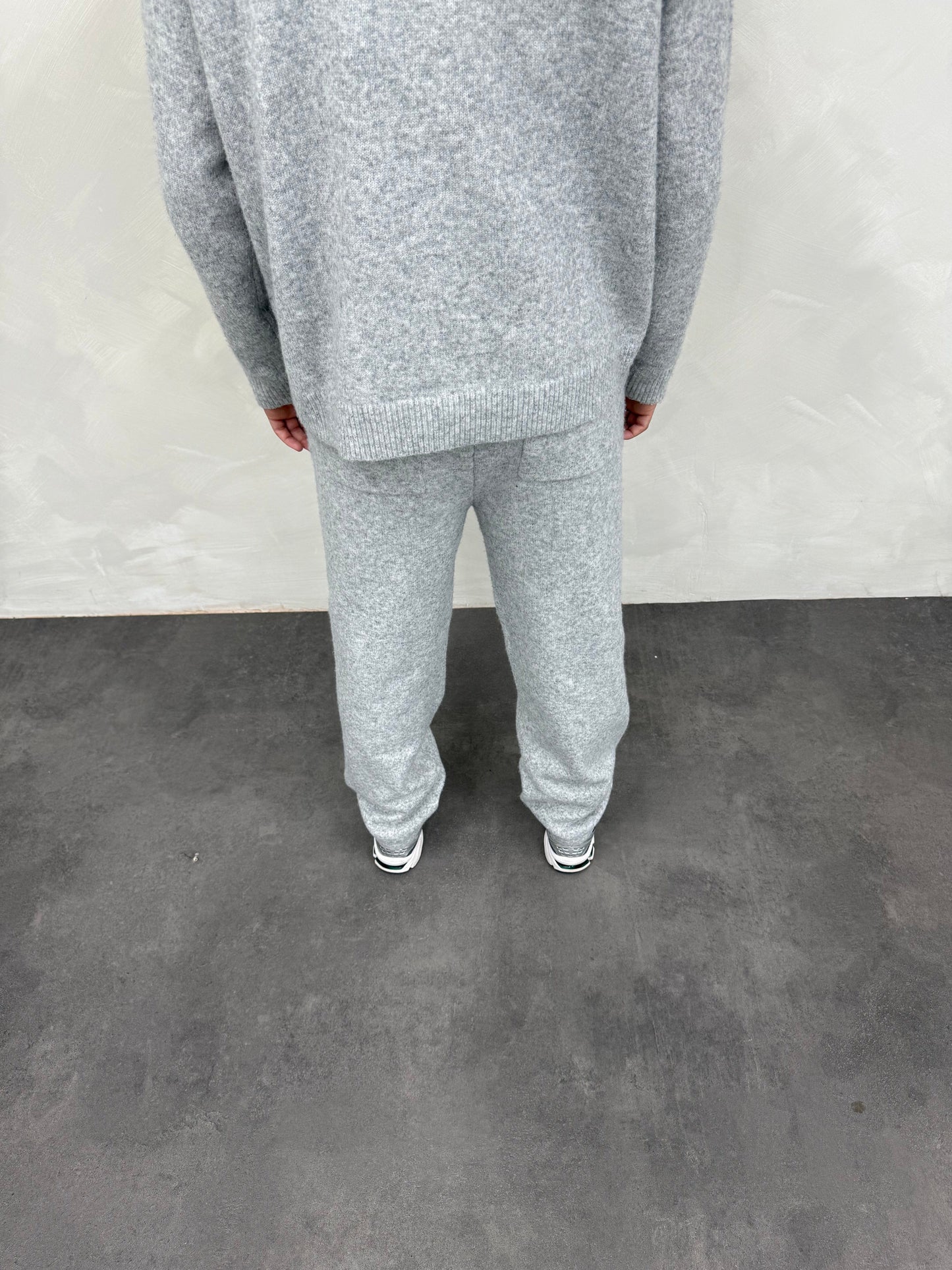 Cardair CD Logo Knit Joggers - Grey - Kick Game