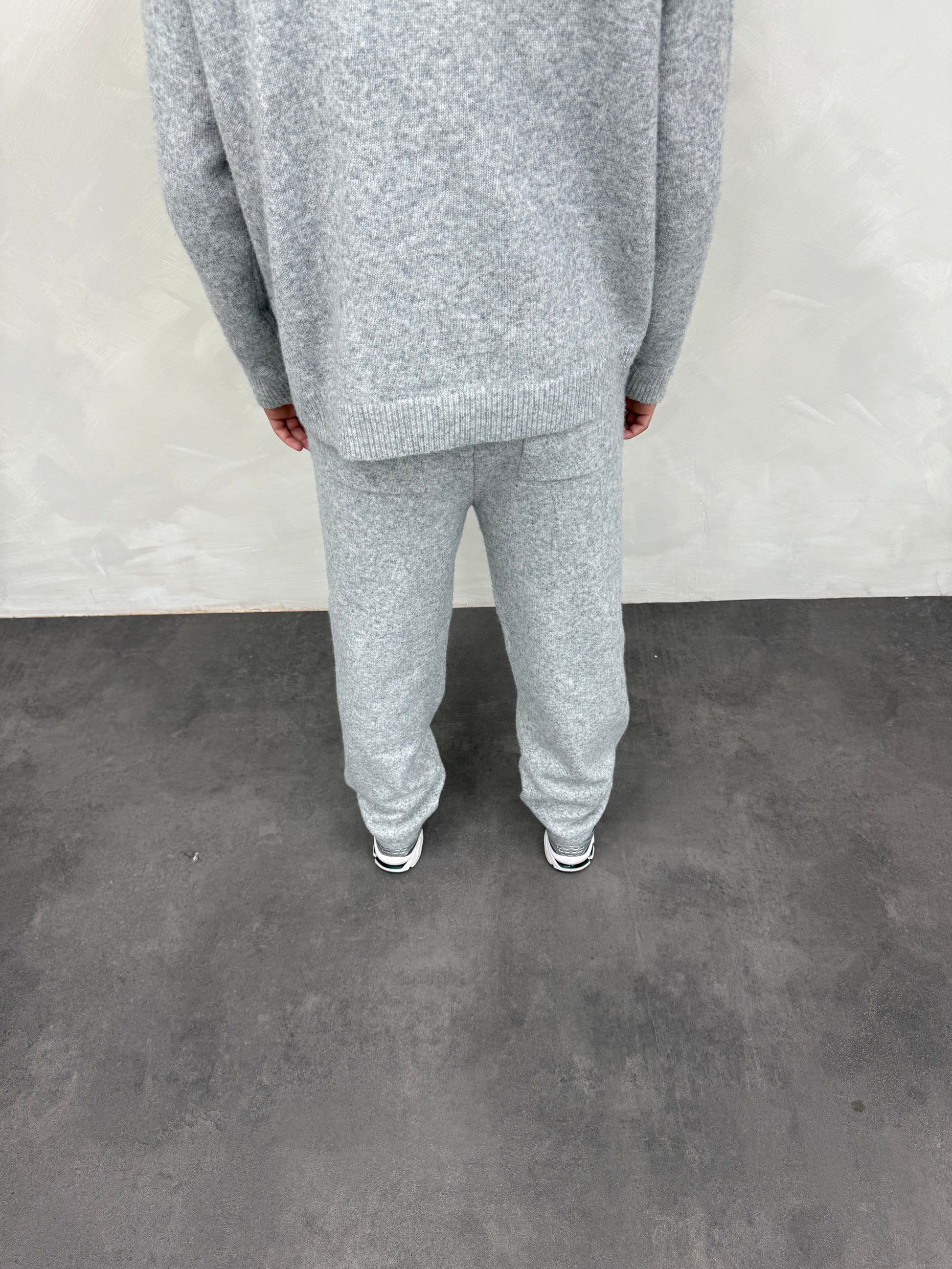 Cardair CD Logo Knit Joggers - Grey - Kick Game