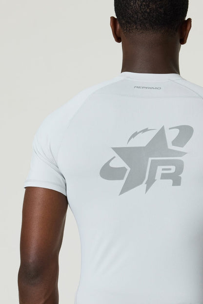 RP Base-Layer T-Shirt - Light Grey/Reflective - Kick Game