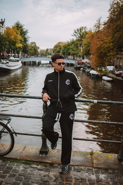 Cardair Club Emblem Track Top - Black - Kick Game