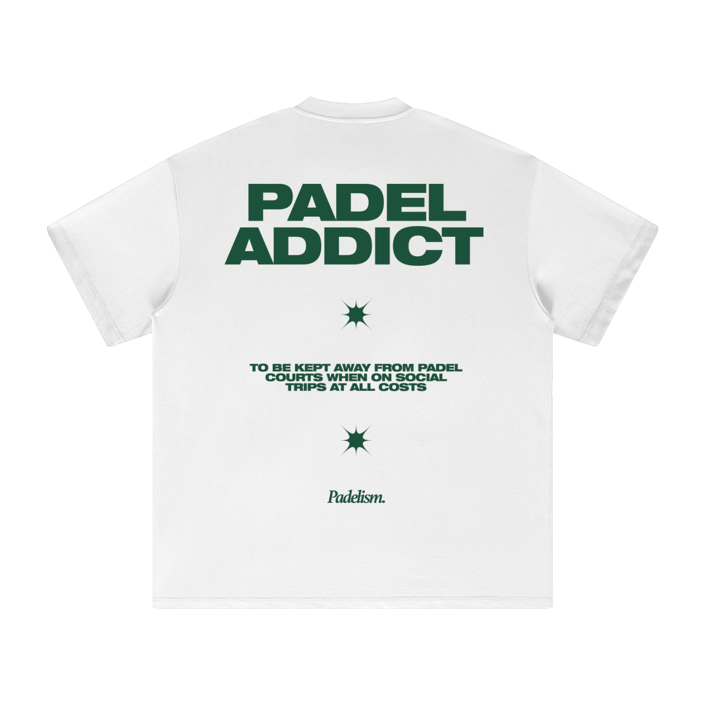 Padel Addict - Heavyweight T-Shirt - Kick Game