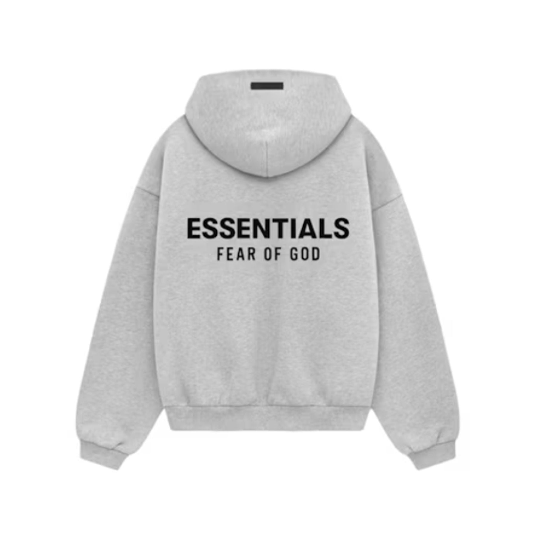 Fear of God Essentials Kids Fleece Hoodie 'Light Heather Grey' - Kick Game