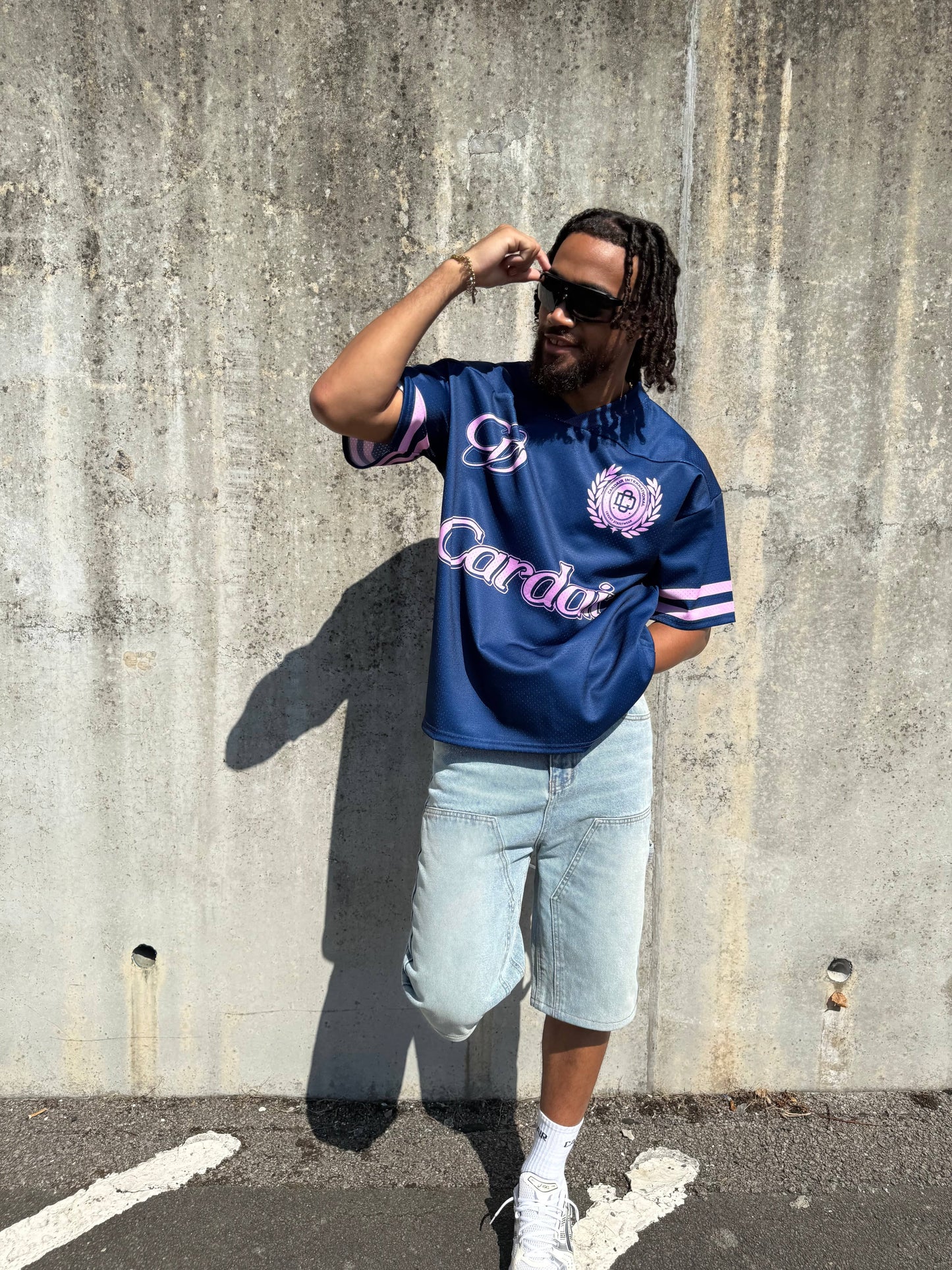 Cardair Club Mesh Jersey - Navy Blue - Kick Game