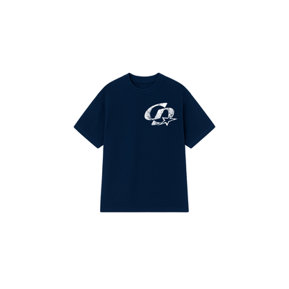Cardair CD Star T Shirt - Navy Blue - Kick Game