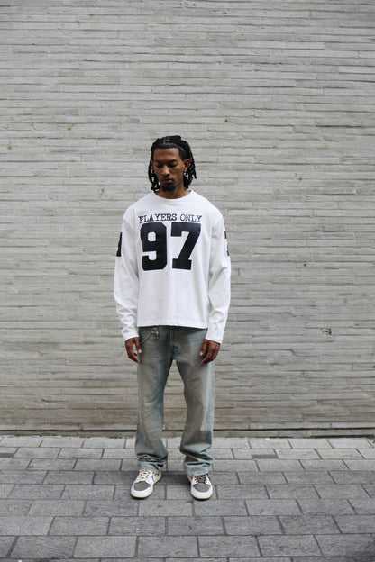 PLAYERS ONLY ECRU JERSEY LONG SLEEVE - Kick Game