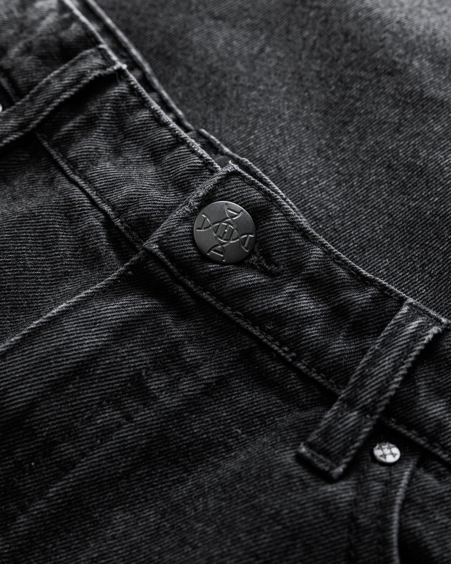 Cargo Carpenter Denim - Blackout - Kick Game
