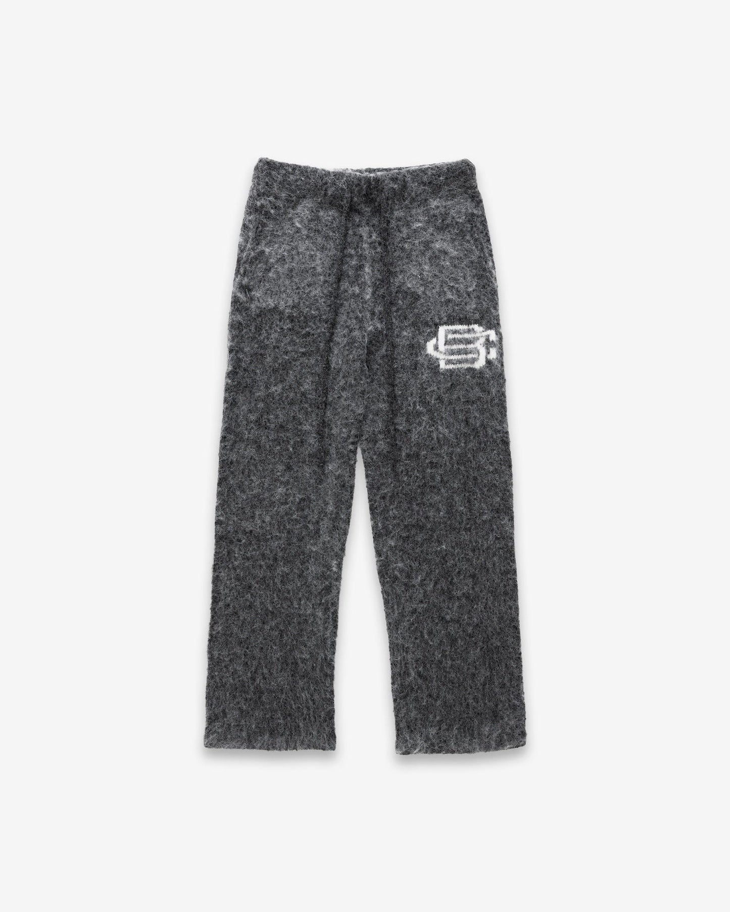 Mohair Knit BC Jogger - Charcoal - Kick Game