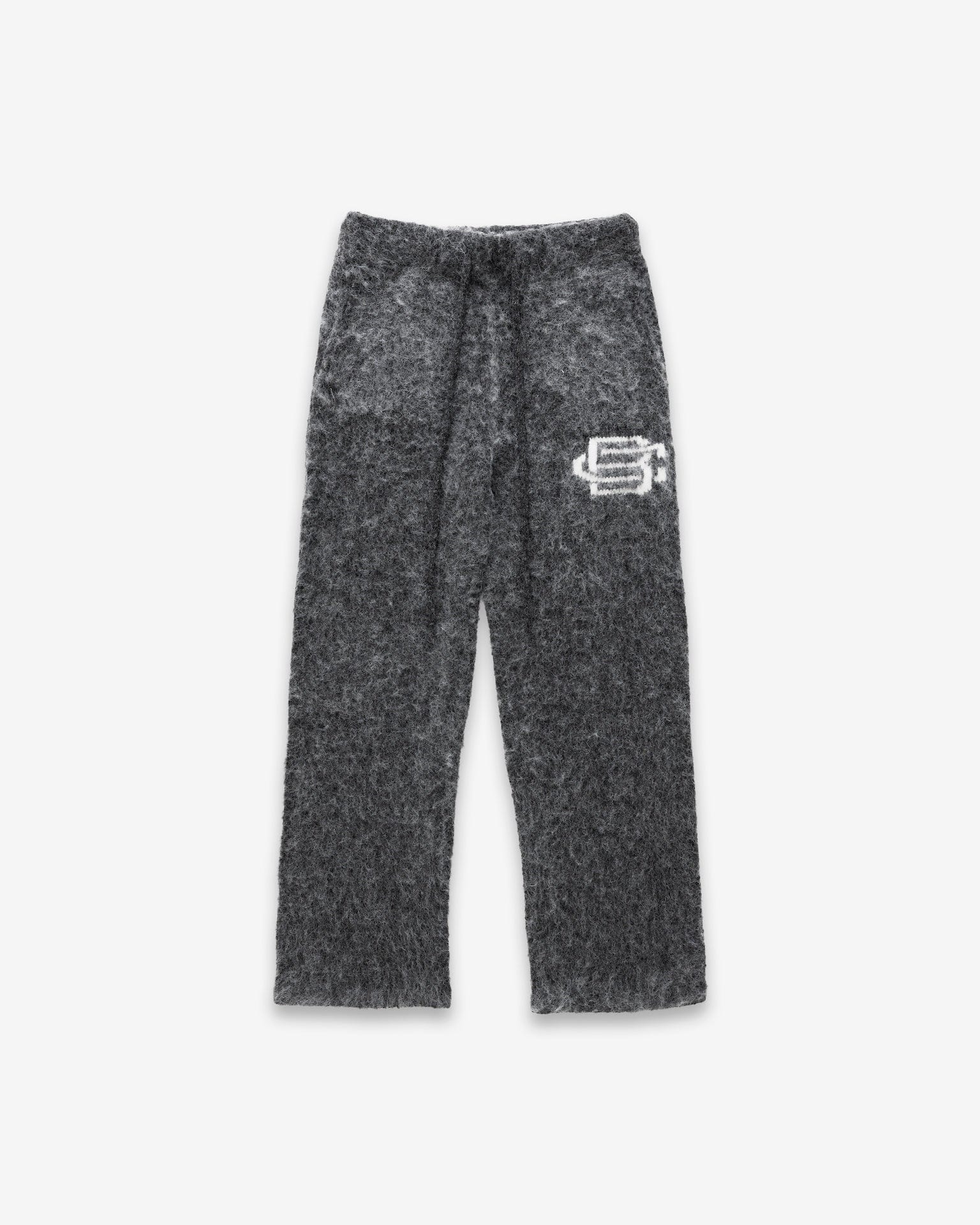 Mohair Knit BC Jogger - Charcoal - Kick Game