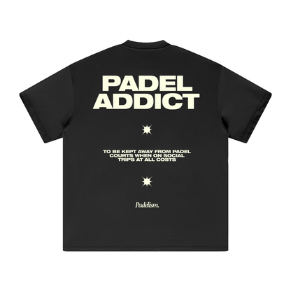 Padel Addict - Heavyweight T-Shirt - Kick Game
