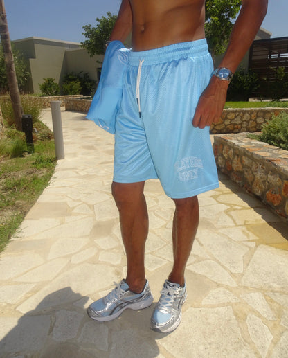 BLUE MESH SHORTS - Kick Game