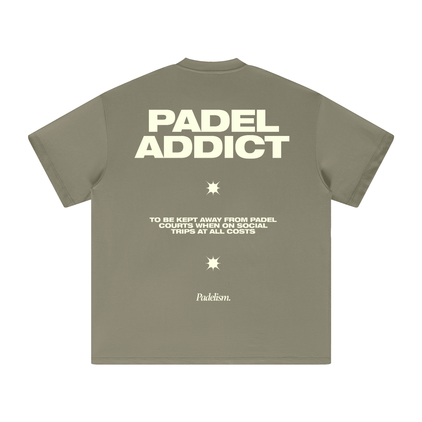 Padel Addict - Heavyweight T-Shirt - Kick Game