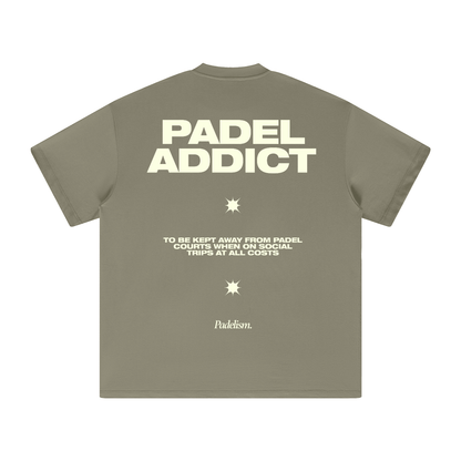 Padel Addict - Heavyweight T-Shirt - Kick Game